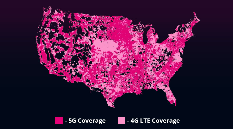 First commercial national wide standalone 5G launched by T Mobile - IEBS