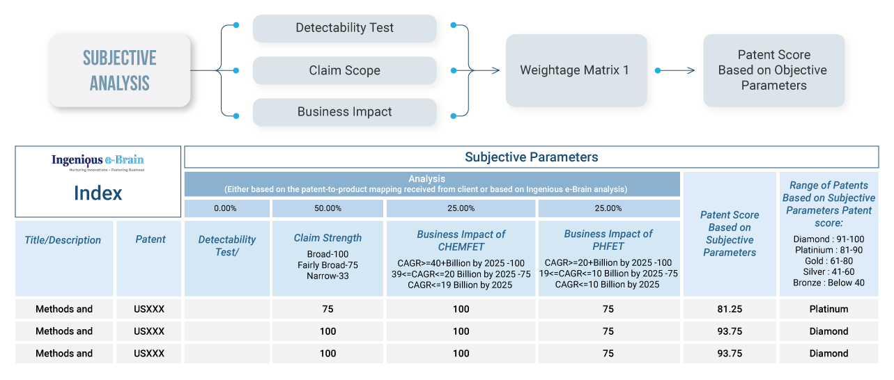 Qualitative Analysis - Patent Ranking Services