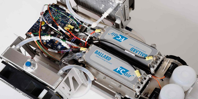 Honeywell, Worcester Polytechnic: Aircraft hydrogen cells