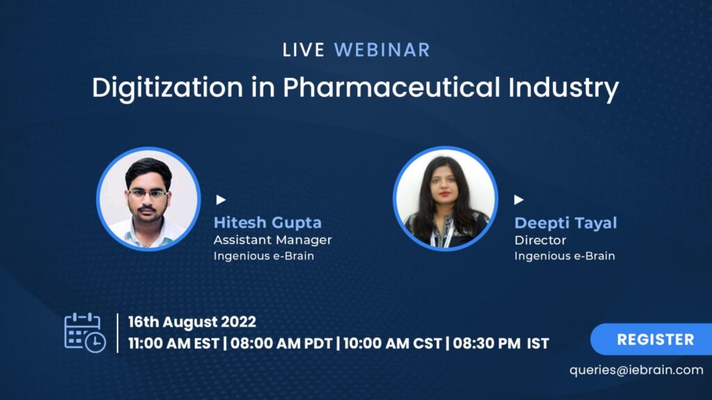 Digitization in Pharmaceutical Industry