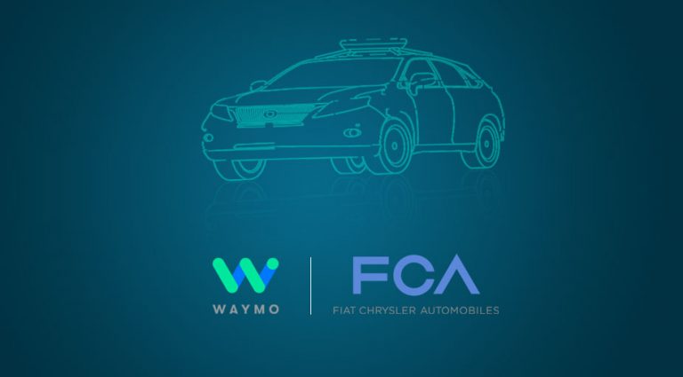 Waymo, Fiat Chrysler Partner for Autonomous Vehicles